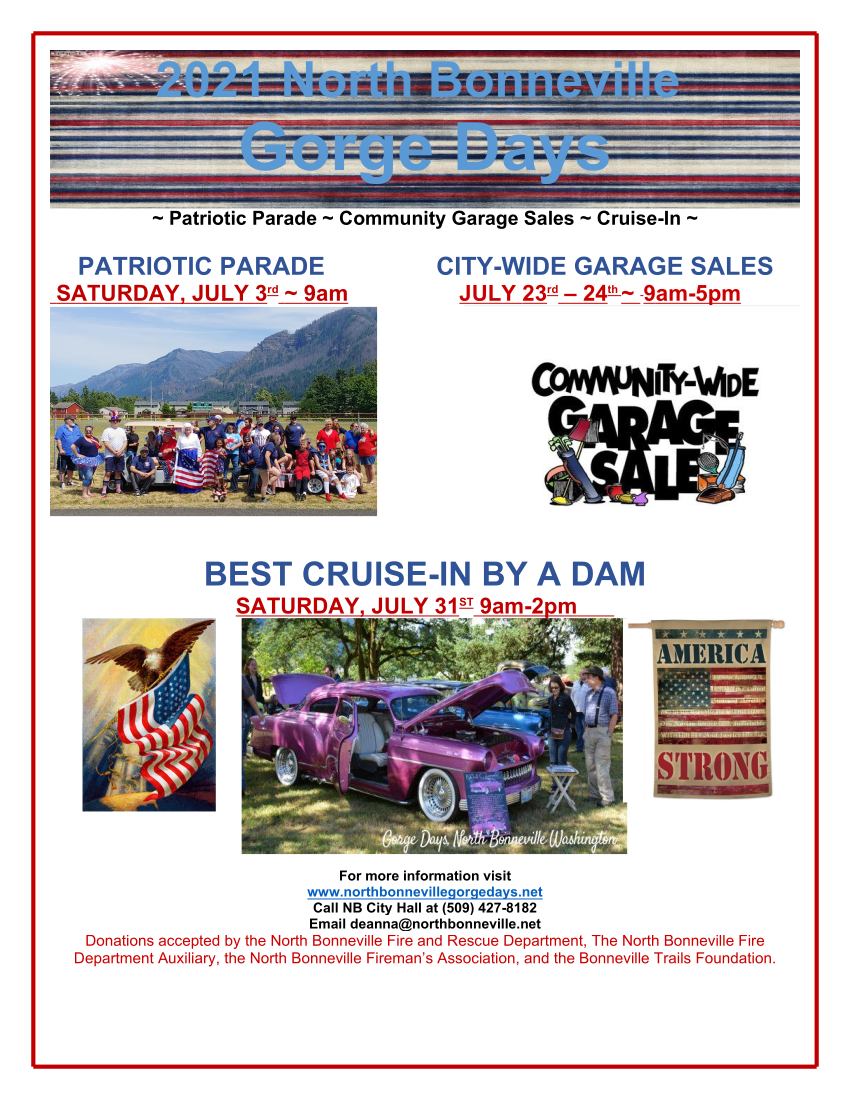 Days 2021 North Bonneville Days